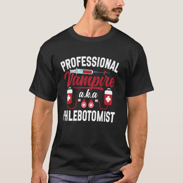 Camiseta Técnico de Flebotomia Técnico de Flebotomia Profis (Frente)