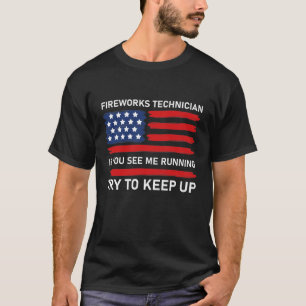 Camiseta Técnico de Fogos de Artifício