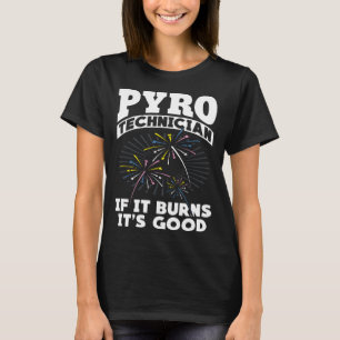 Camiseta Técnico de Fogos de Artifício Burns É Bom