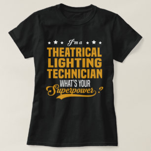 Camiseta Técnico de Iluminação Teatral
