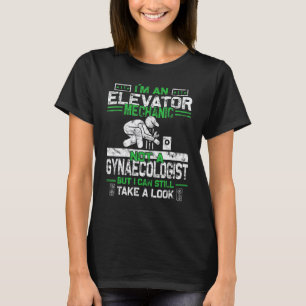 Camiseta Técnico de Instalação de Mecânico de Elevador Masc