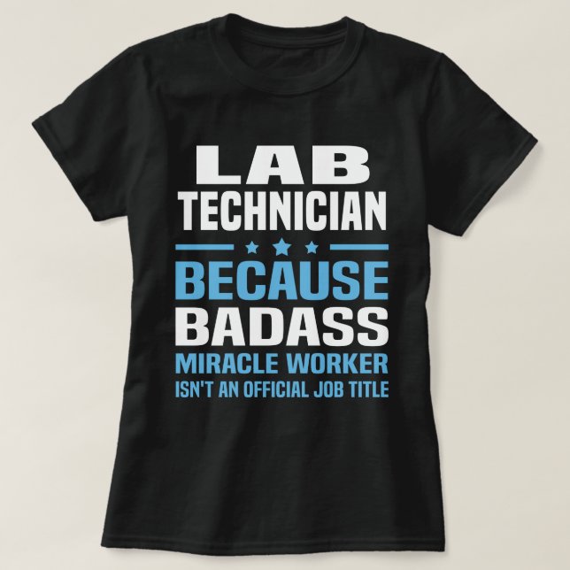 Camiseta Técnico de laboratório (Frente do Design)