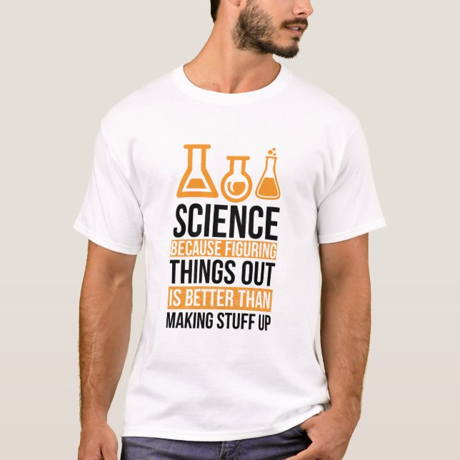 Camiseta Técnico de laboratório do Science Lab Scientist (Frente)