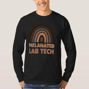 Camiseta Técnico de Laboratório Negro Técnicos de Laboratór