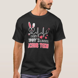 Camiseta Técnico de Limpeza Enfermeira Cute Every Bunny's É