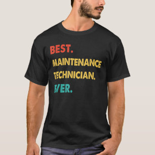 CAMISETA TÉCNICO DE MANUTENÇÃO DE MELHOR TÉCNICO DE MANUTEN