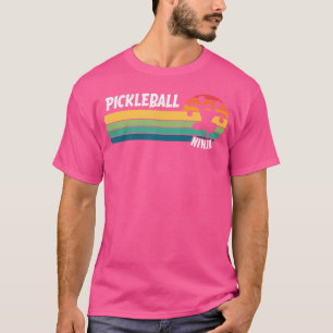 Camiseta Técnico de Pickleball Legal Com Dizia Ninja Pickle