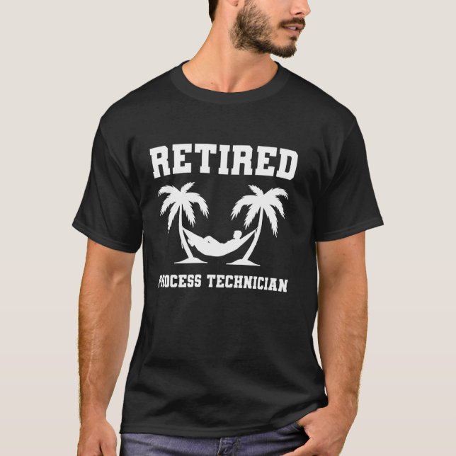 Camiseta Técnico de Processo Aposentado Colega de Trabalho  (Frente)