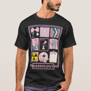 Camiseta Técnico de Rad de Raio X Radiologia Apreciação da
