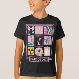 Camiseta Técnico de Rad de Raio-X Radiologia Apreciação dos