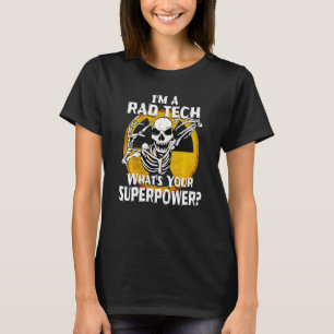 Camiseta Técnico de Radiologia Técnica da Rad Funny Xray Te