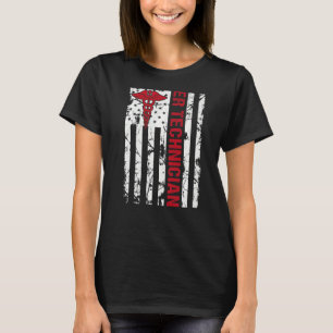 Camiseta Técnico de Sala de Emergência ER Tech Tecnólogo Am