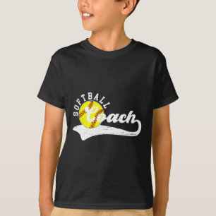Camiseta Técnico de Softbol Treinamento de Softbol Melhor T