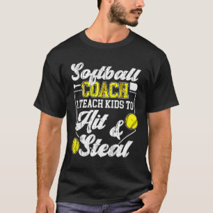 Camiseta Técnico de Softll Eu Ensino Crianças Treinamento d