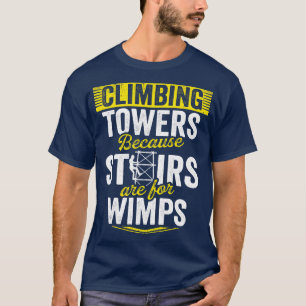 Camiseta Técnico de Subida em Torre Celular
