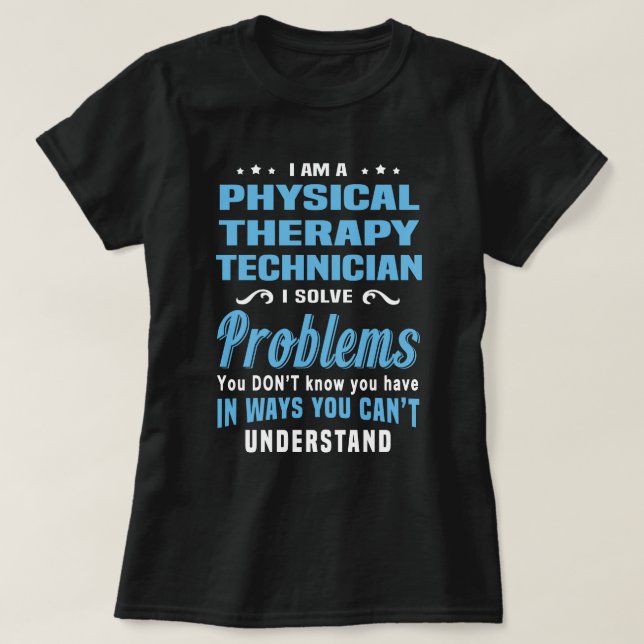 Camiseta Técnico de Terapia Física (Frente do Design)