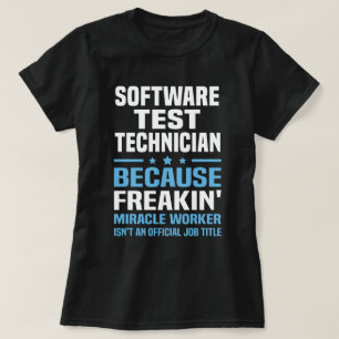 Camiseta Técnico de teste de software