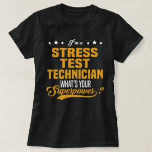 Camiseta Técnico de teste de stress