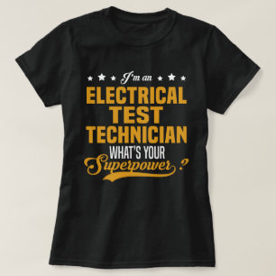Camiseta Técnico de teste elétrico