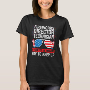 Camiseta Técnico do Diretor do Fireworks Se Você Ver O Fire