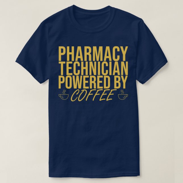 Camiseta técnico do QuotPharmacy Café Pharmacyquot 5 (Frente do Design)