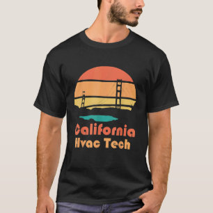 Camiseta Técnico em Engenharia de Climatização da Califórni