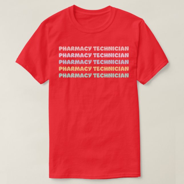 Camiseta técnico em farmácia (Frente do Design)