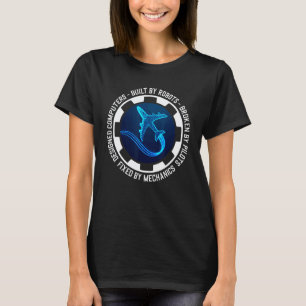 Camiseta Técnico Engenheiro de Aviação Mecânico de Aeronave