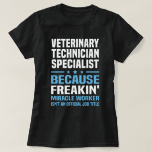 Camiseta Técnico Especialista em Veterinária