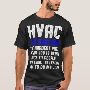 Camiseta Técnico HVAC Part Funny HVAC Tech 