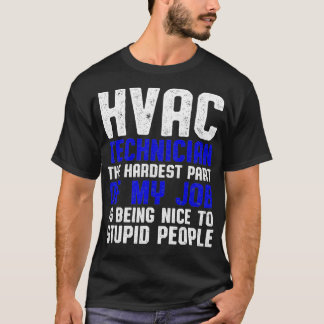 Camiseta Técnico HVAC Parte Funny HVAC Tech _1