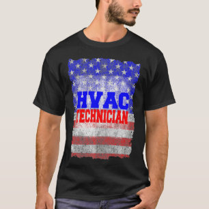 Camiseta Técnico HVAC Praticado Engraçado HVAC Tech Premi