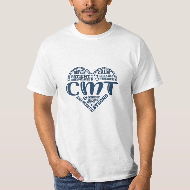 Camiseta Técnico Médico Certificado CMT (Frente)