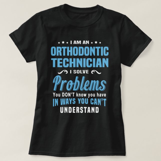 Camiseta Técnico Ortodontico (Frente do Design)
