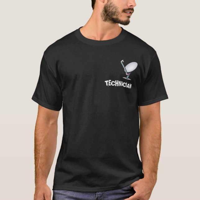 CAMISETA TÉCNICO PROFISSIONAL DA ANTENA PARABÓLICA DO FTA (Frente)