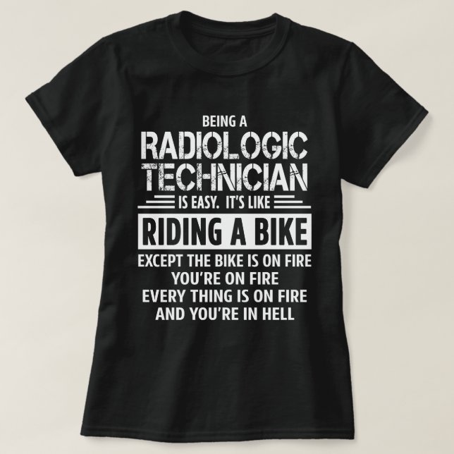 Camiseta Técnico radiológico (Frente do Design)