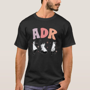 Camiseta Técnico Veterinário Fantasma de Gato ADR Halloween