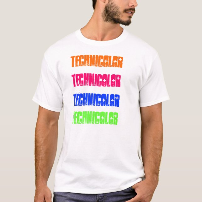 Camiseta tecnicolor, tecnicolor, tecnicolor, tecnicolor (Frente)