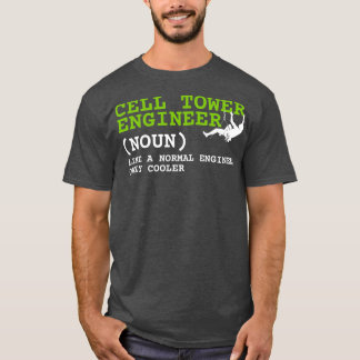 Camiseta Técnicos De Engenheiro De Torre Celular E Clima De
