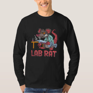 Camiseta Técnicos de Química do Laboratório de Ratos de Lab