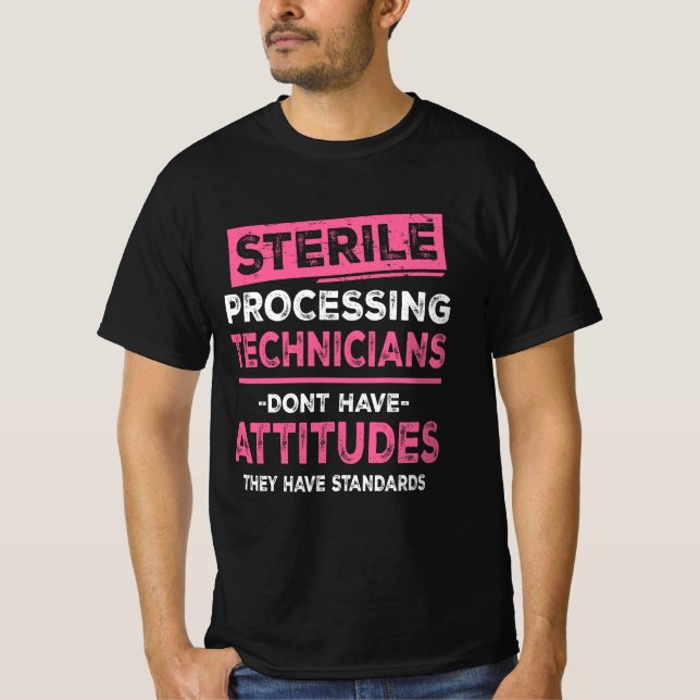 Camiseta Técnicos Estéreis De Processamento Tech Não Têm At (Frente)