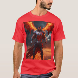Camiseta Tecno-Diabo: Comandando o Campo de Batalha Digital
