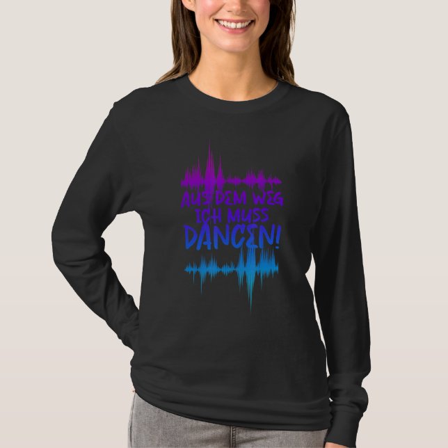 Camiseta Tecno Do Jeito Que Tenho Que Dançar (Frente)