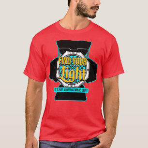 Camiseta Tecnologia Backstage Encontre Sua Luz Não É Uma Mo