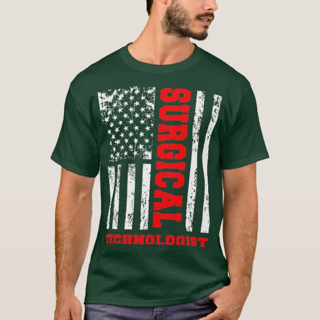 Camiseta Tecnologia Cirúrgica Conhecimento Scrub Tech (Frente)