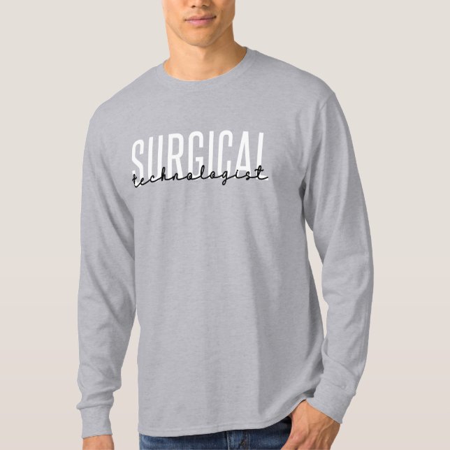 Camiseta Tecnologia cirúrgica Med Surg Tech Cirurgia (Frente)