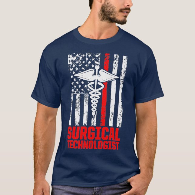 Camiseta Tecnologia Cirúrgica Scrub Tech (Frente)
