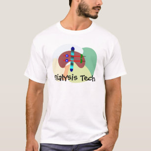 Camiseta Tecnologia da diálise/presentes da