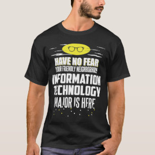 Camiseta Tecnologia da informação importante não tem medo