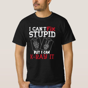 Camiseta Tecnologia da Radiologia Não Consigo Corrigir Tecn